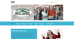 Desktop Screenshot of monadnocklocal.org